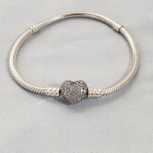 Pandora Heart Charm Bracelet